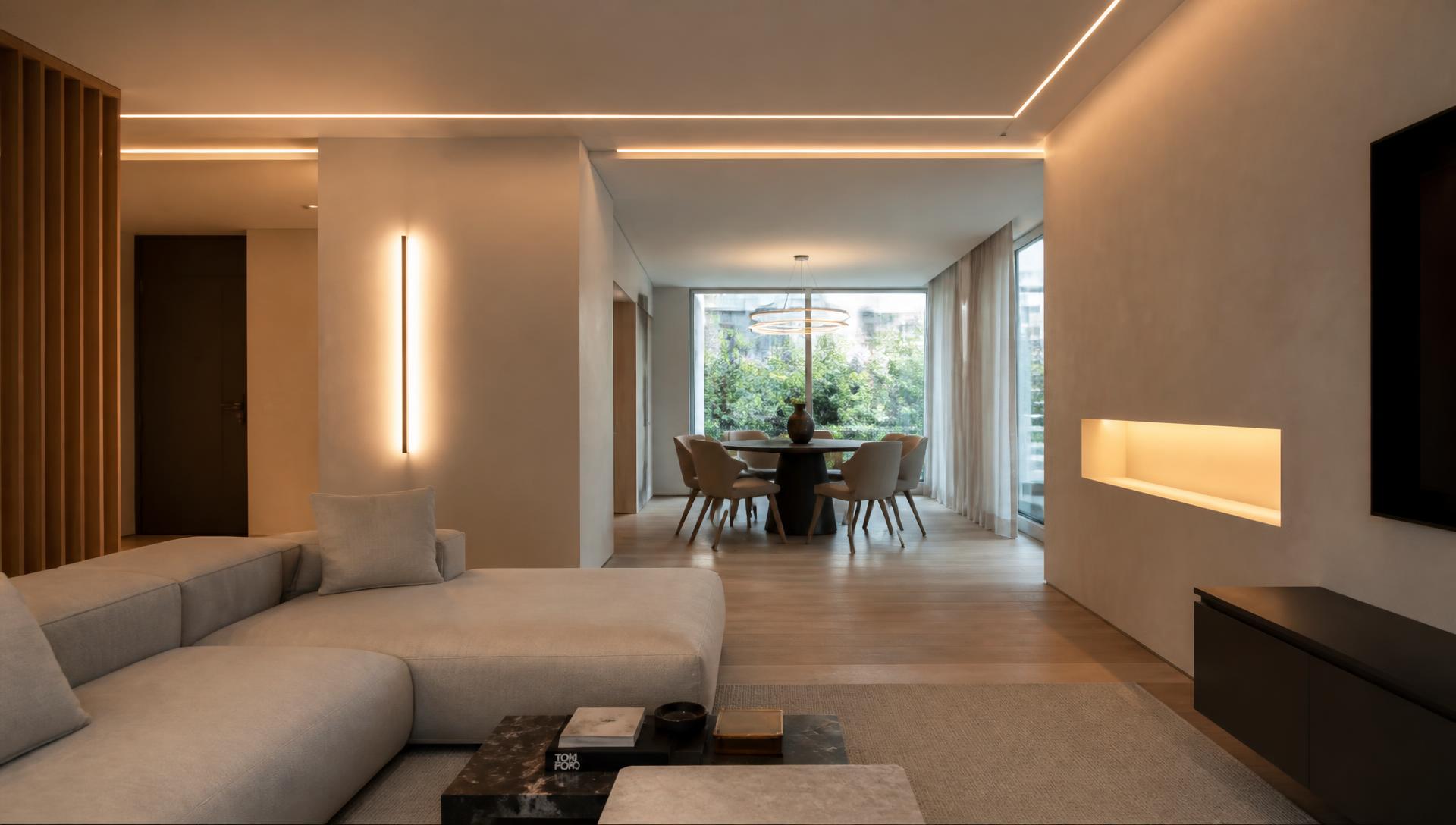 Illuminare bene una zona giorno
